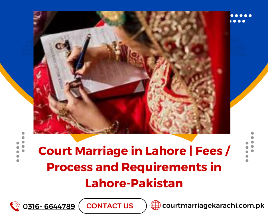 Court Marriage in Lahore