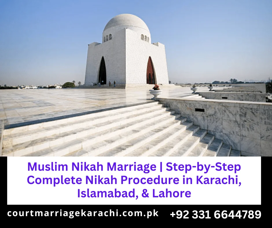 Muslim Nikah Marriage, Nikah Procedure in Karachi, Islamabad, and Lahore