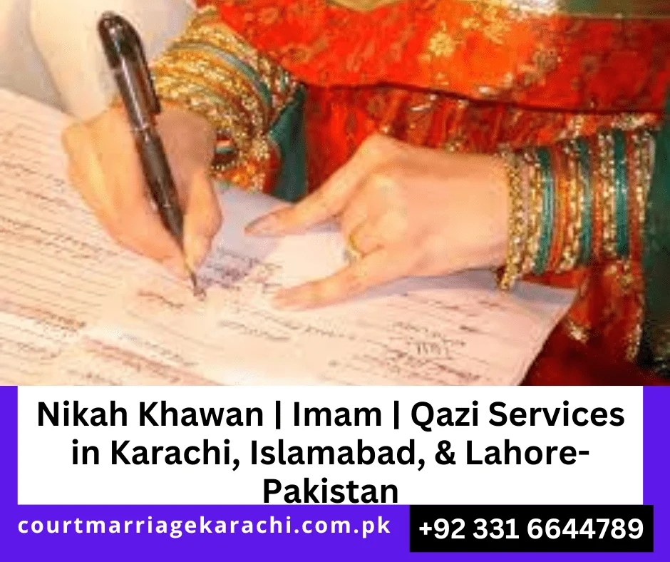 Nikah Khawan Services, Karachi, Islamabad,